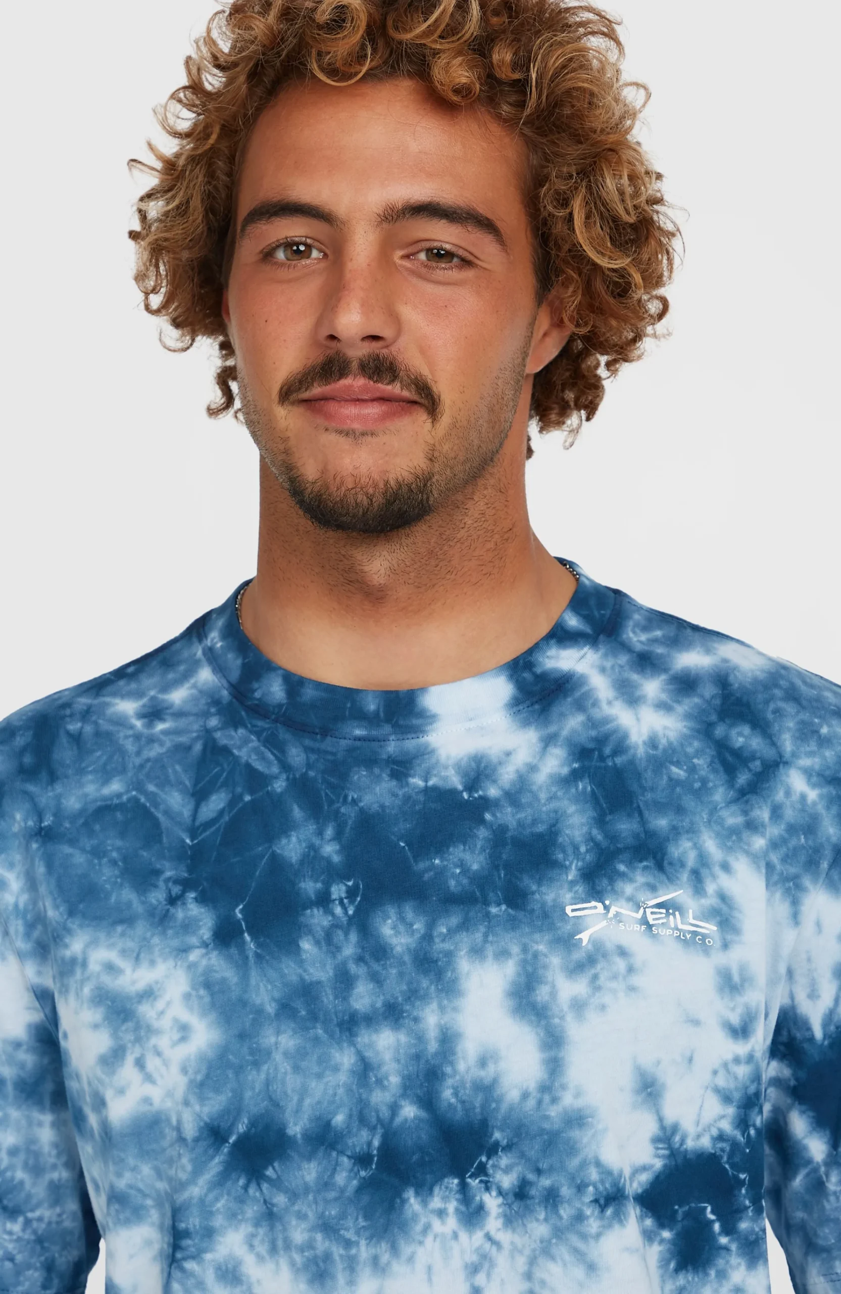 Homme O'Neill T-Shirts|Protection Anti-Uv-HommesT-shirt Tie Dye Graphic| Bleu