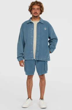 Homme O'Neill Vestes|Protection Anti-Uv-HommesVeste Cord Coach| Bleu