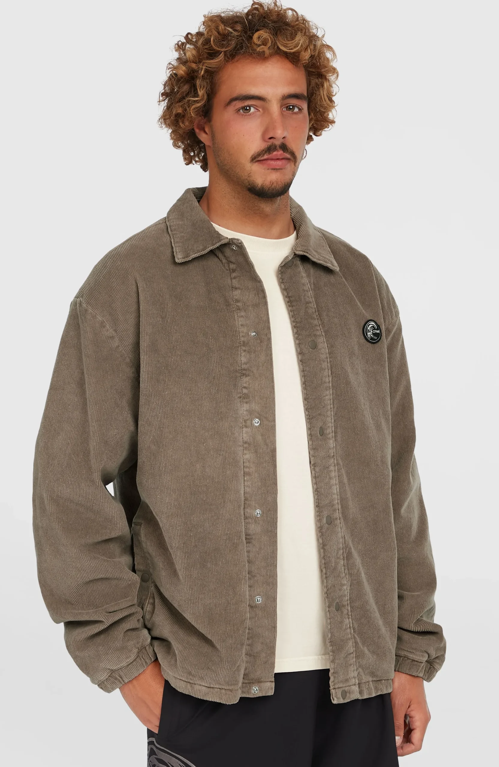 Homme O'Neill Vestes|Protection Anti-Uv-HommesVeste Cord Coach| Brun