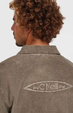 Homme O'Neill Vestes|Protection Anti-Uv-HommesVeste Cord Coach| Brun