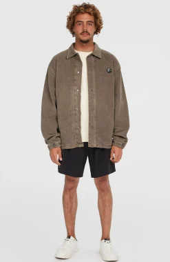 Homme O'Neill Vestes|Protection Anti-Uv-HommesVeste Cord Coach| Brun