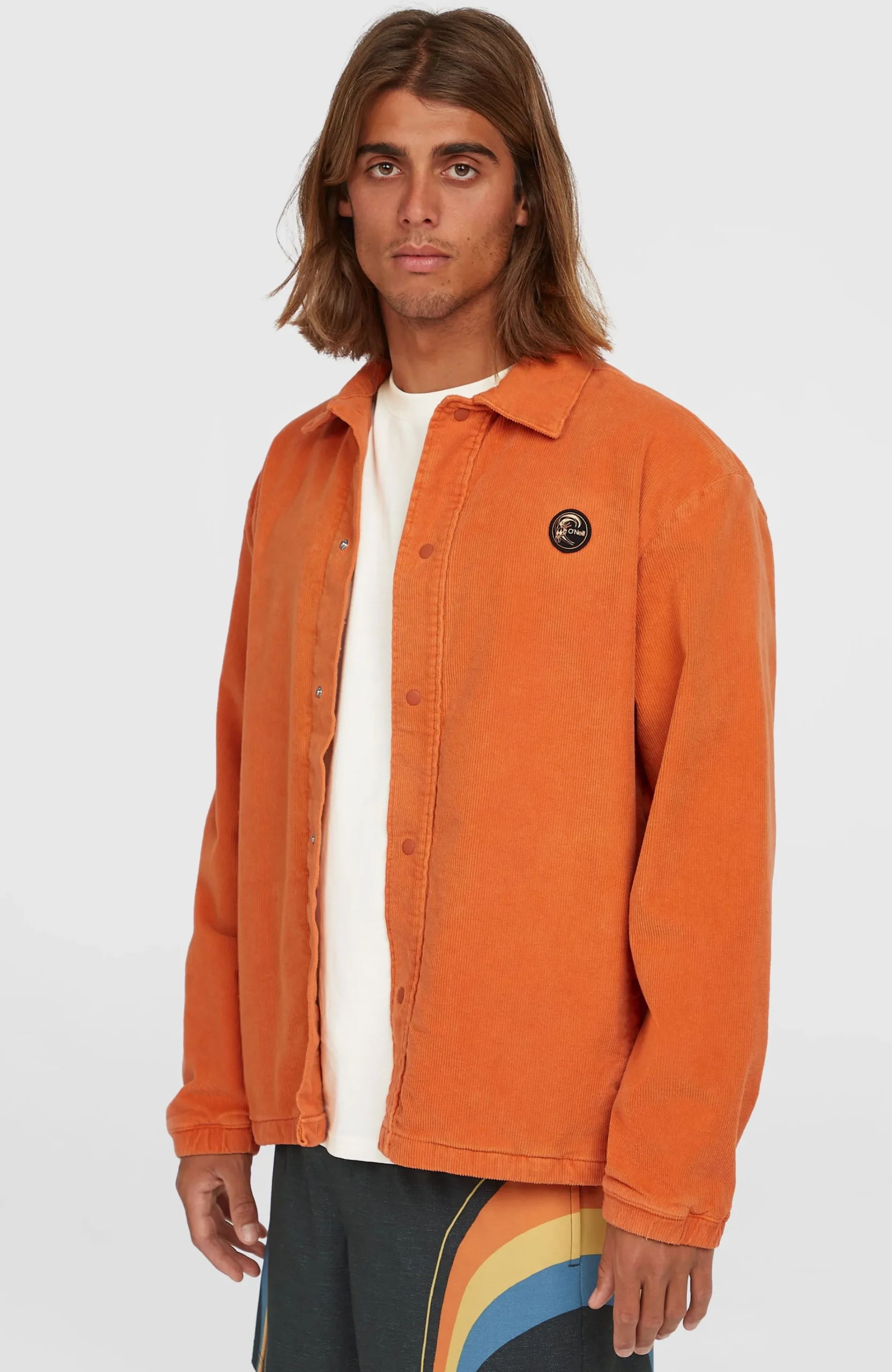 Homme O'Neill Vestes|Protection Anti-Uv-HommesVeste Cord Coach| Orange