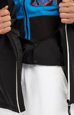 Homme O'Neill Vestes De Ski|Vestes De Snowboard-HommesVeste de ski asymétrique FWC'Play| Noire