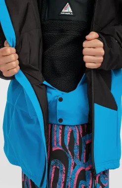 Homme O'Neill Vestes De Ski|Vestes De Snowboard-HommesVeste de ski asymétrique FWC'Play| Bleu Mix