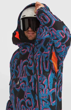 Homme O'Neill Vestes De Ski|Vestes De Snowboard-HommesVeste de ski asymétrique FWC'Play| Rose