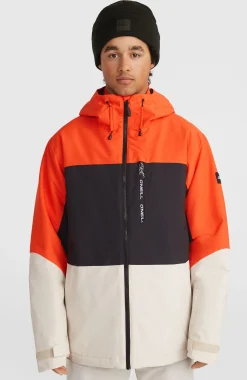 Homme O'Neill Vestes De Ski|Vestes De Snowboard-HommesVeste de ski Carbonite| Rouge Mix