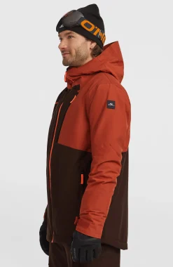 Homme O'Neill Vestes De Ski|Vestes De Snowboard-HommesVeste de ski FWC'Cruz Block| Marron Mix