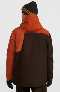 Homme O'Neill Vestes De Ski|Vestes De Snowboard-HommesVeste de ski FWC'Cruz Block| Marron Mix