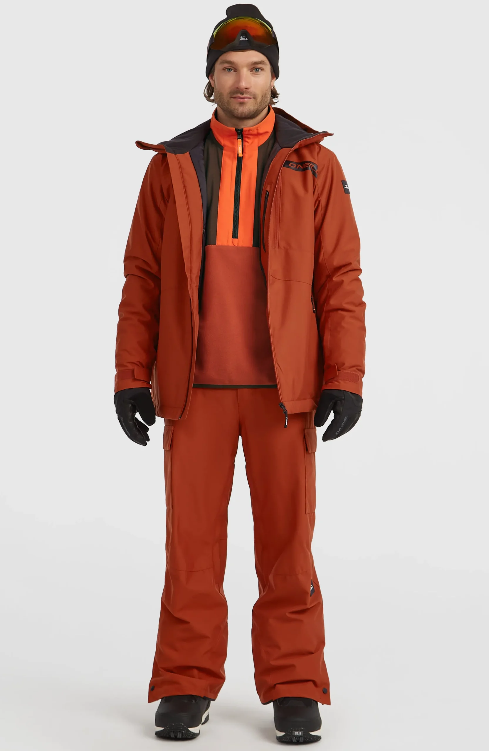 Homme O'Neill Vestes De Ski|Vestes De Snowboard-HommesVeste de ski FWC'Cruz| Orange