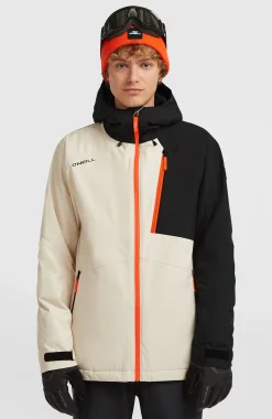 Homme O'Neill Vestes De Ski|Vestes De Snowboard-HommesVeste de ski FWC'Cruz Block| Beige Mix