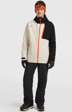 Homme O'Neill Vestes De Ski|Vestes De Snowboard-HommesVeste de ski FWC'Cruz Block| Beige Mix