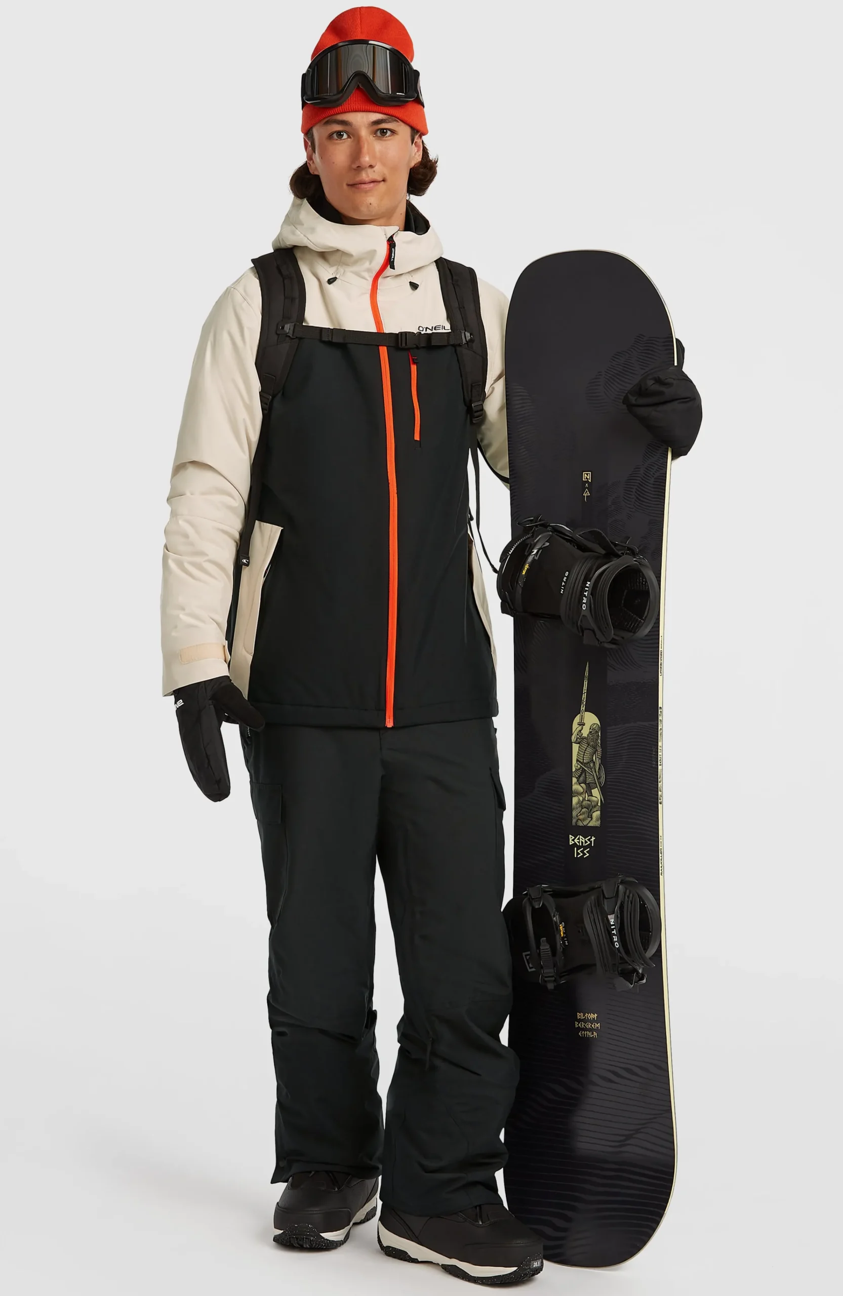 Homme O'Neill Vestes De Ski|Vestes De Snowboard-HommesVeste de ski FWC'Cruz Duo| Beige Mix