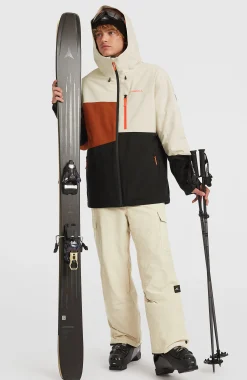 Homme O'Neill Vestes De Ski|Vestes De Snowboard-HommesVeste de ski FWC'Cruz Triple| Beige Mix