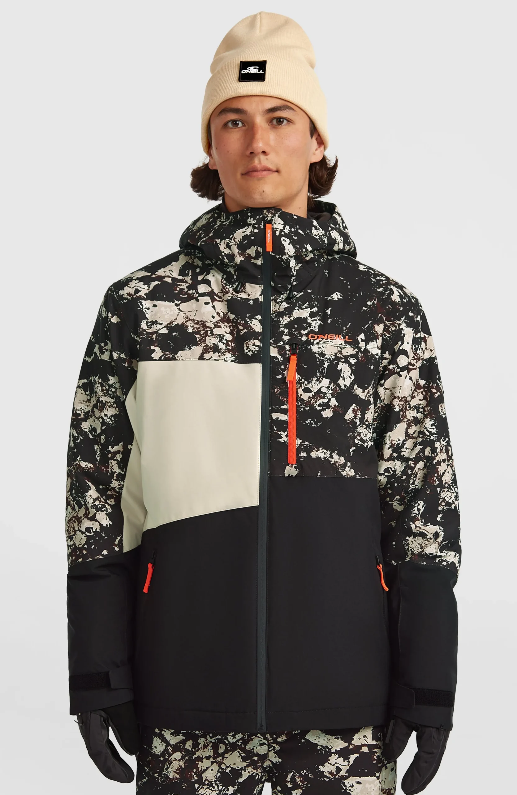 Homme O'Neill Vestes De Ski|Vestes De Snowboard-HommesVeste de ski FWC'Cruz Triple| Noire