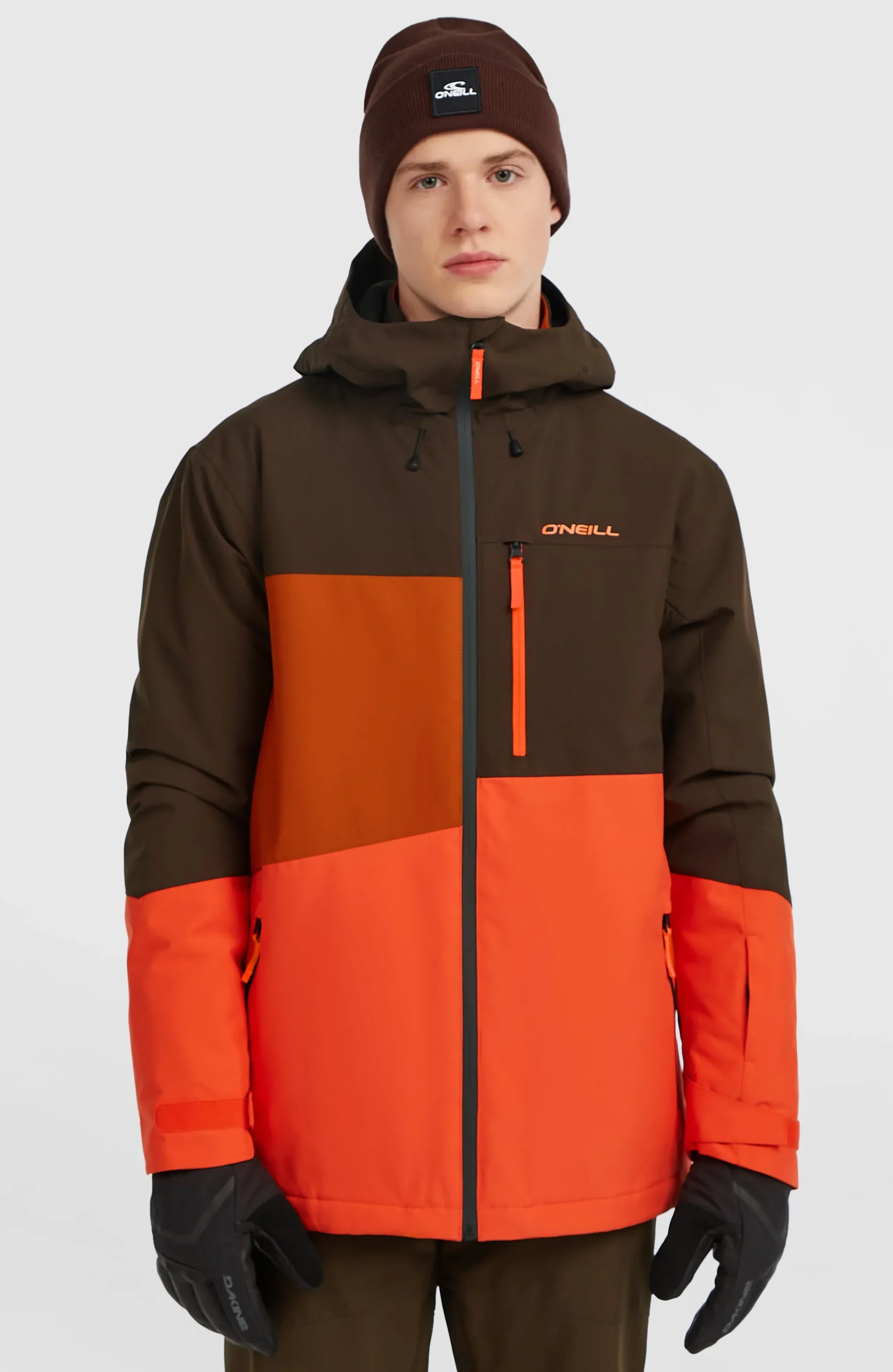 Homme O'Neill Vestes De Ski|Vestes De Snowboard-HommesVeste de ski FWC'Cruz Triple| Marron Mix