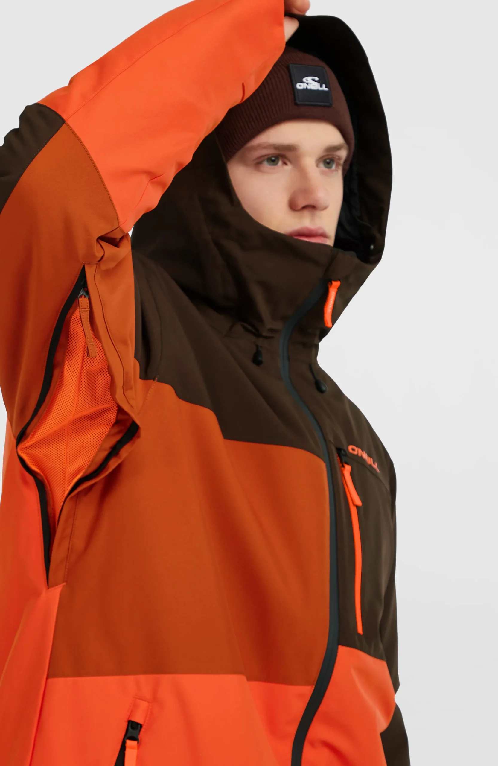 Homme O'Neill Vestes De Ski|Vestes De Snowboard-HommesVeste de ski FWC'Cruz Triple| Marron Mix