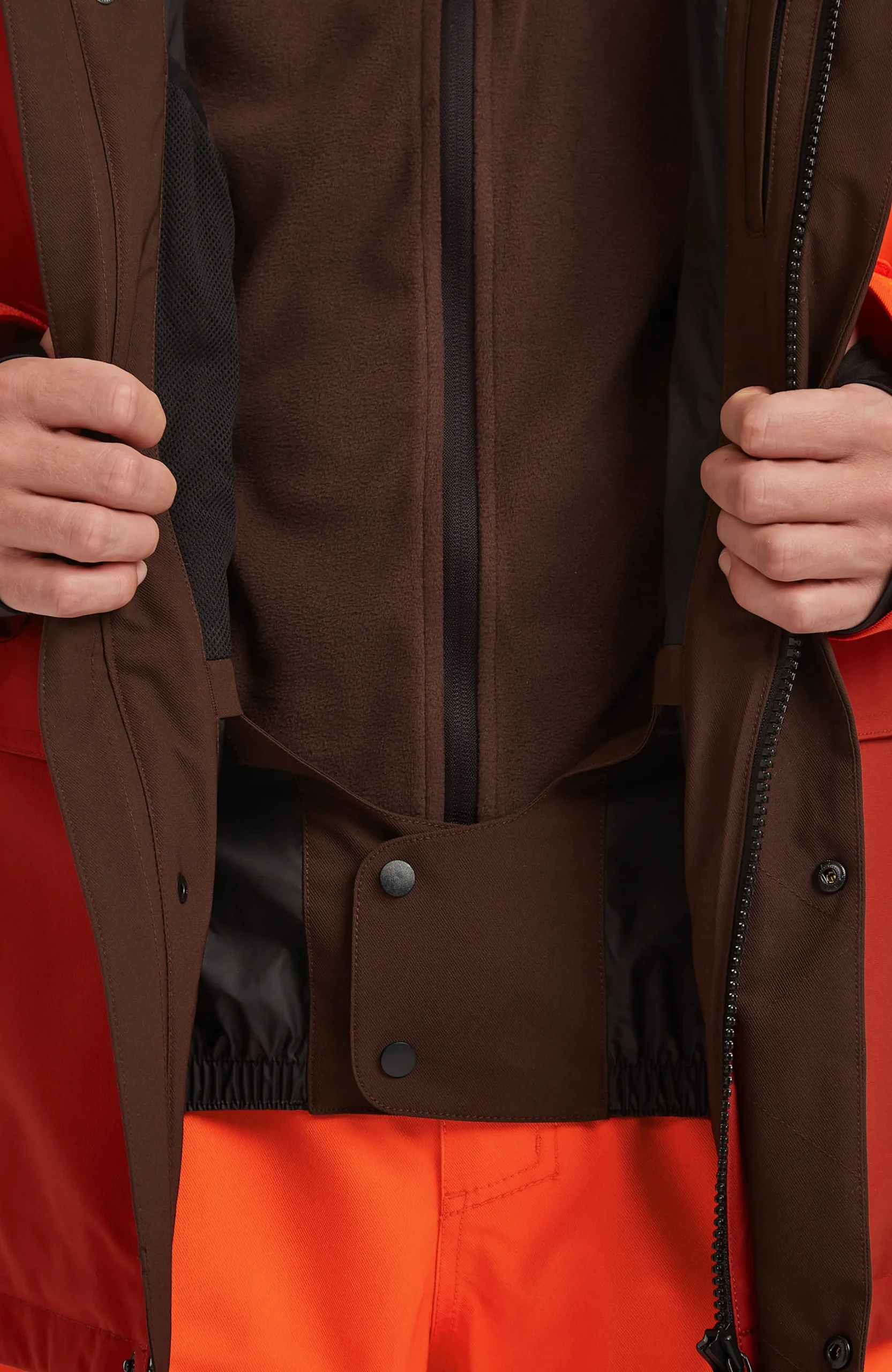 Homme O'Neill Vestes De Ski|Vestes De Snowboard-HommesVeste de ski FWC'Peak Pro| Orange Mix