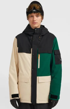 Homme O'Neill Vestes De Ski|Vestes De Snowboard-HommesVeste de ski FWC'Peak Pro| Beige Mix