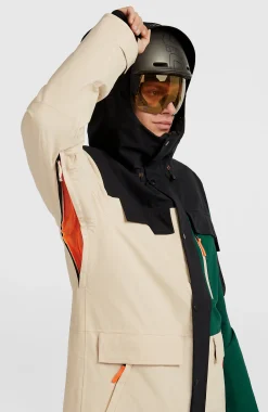 Homme O'Neill Vestes De Ski|Vestes De Snowboard-HommesVeste de ski FWC'Peak Pro| Beige Mix