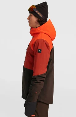 Homme O'Neill Vestes De Ski|Vestes De Snowboard-HommesVeste de ski FWC'Peak Fire| Rouge Mix