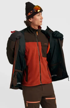 Homme O'Neill Vestes De Ski|Vestes De Snowboard-HommesVeste de ski FWC'Peak Fire| Rouge Mix