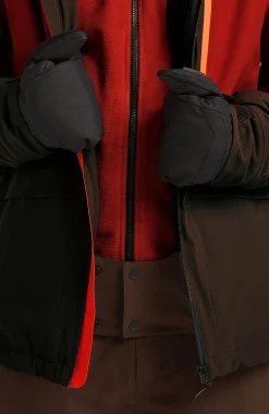 Homme O'Neill Vestes De Ski|Vestes De Snowboard-HommesVeste de ski FWC'Peak Fire| Rouge Mix