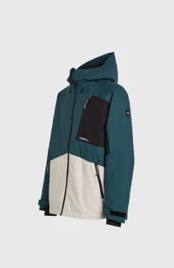 Homme O'Neill Vestes De Ski|Vestes De Snowboard-HommesVeste de ski Hammer Block| Bleu Mix