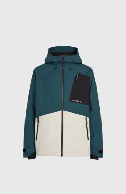 Homme O'Neill Vestes De Ski|Vestes De Snowboard-HommesVeste de ski Hammer Block| Bleu Mix