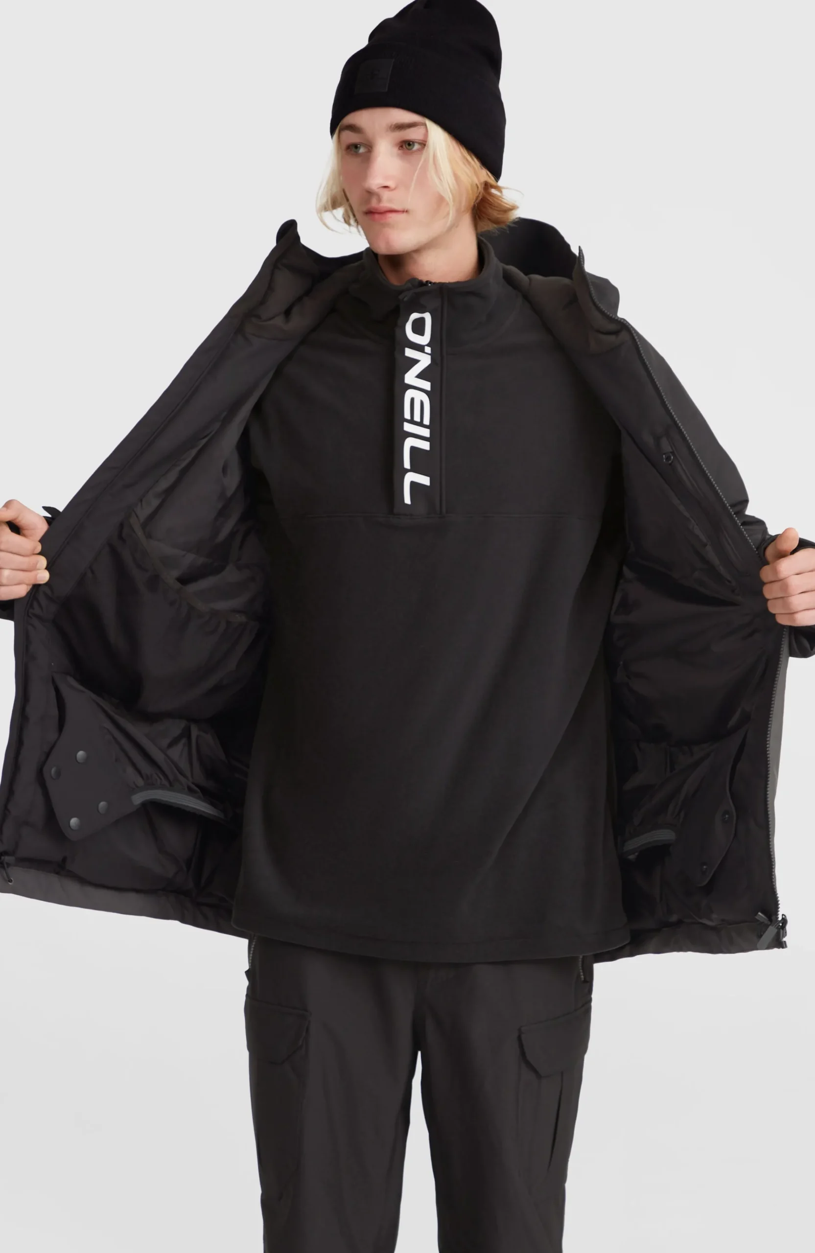 Homme O'Neill Vestes De Ski|Vestes De Snowboard-HommesVeste de ski Hammer Block| Noir Mix