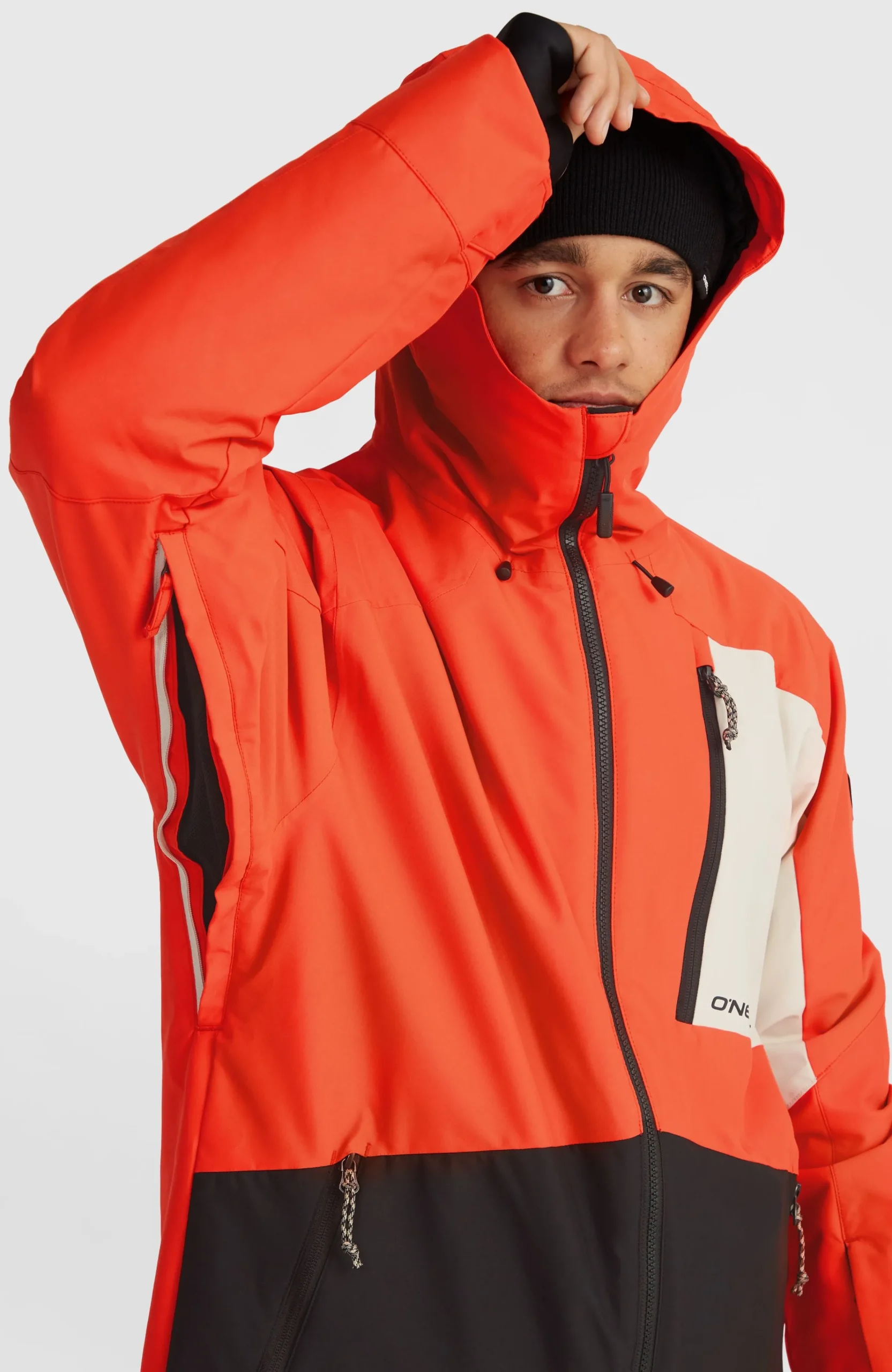 Homme O'Neill Vestes De Ski|Vestes De Snowboard-HommesVeste de ski Hammer Block| Rouge Mix