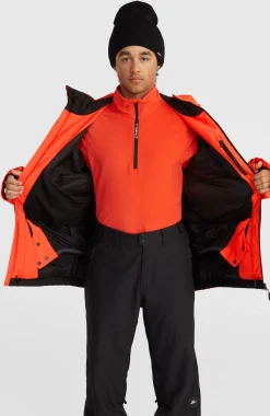 Homme O'Neill Vestes De Ski|Vestes De Snowboard-HommesVeste de ski Hammer Block| Rouge Mix