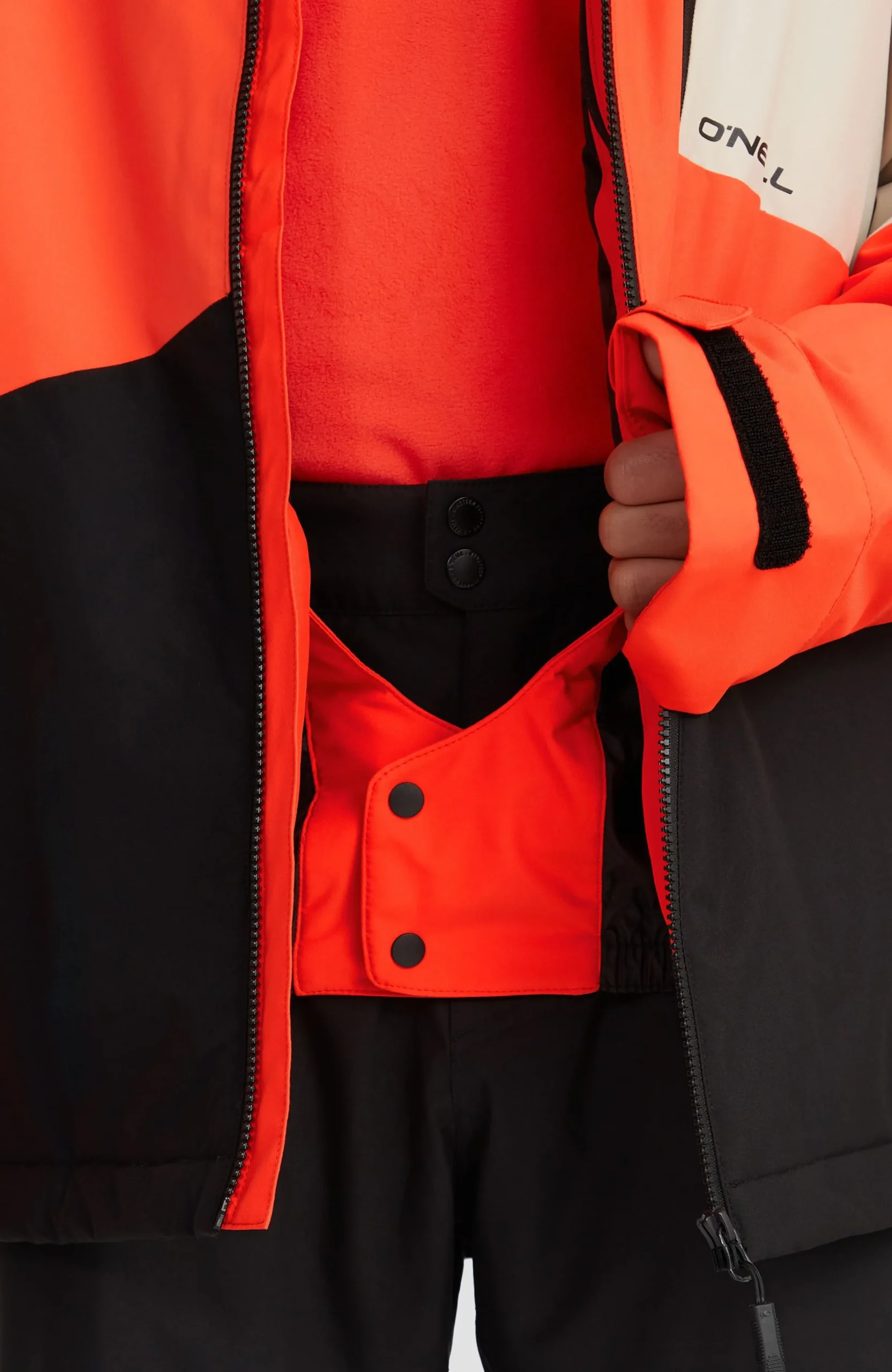 Homme O'Neill Vestes De Ski|Vestes De Snowboard-HommesVeste de ski Hammer Block| Rouge Mix