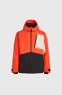 Homme O'Neill Vestes De Ski|Vestes De Snowboard-HommesVeste de ski Hammer Block| Rouge Mix