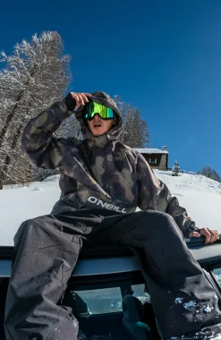 Homme O'Neill Vestes De Ski|Vestes De Snowboard-HommesVeste de ski O'Riginals Anorak| Noire