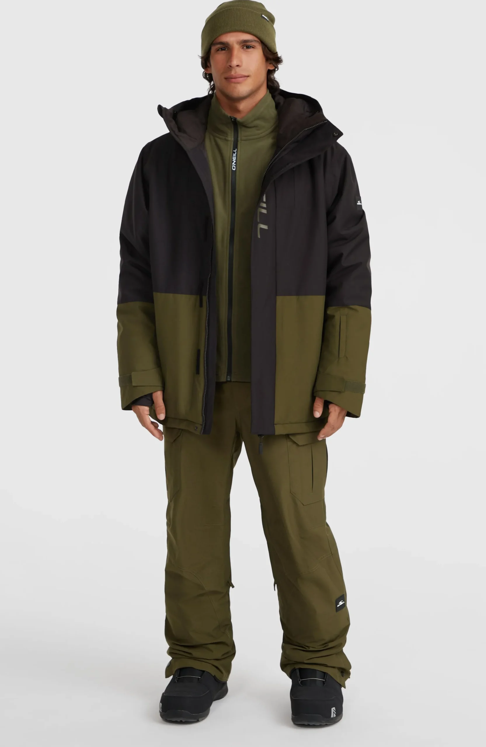 Homme O'Neill Vestes De Ski|Vestes De Snowboard-HommesVeste de ski O'Riginals Hybrid| Noir Mix