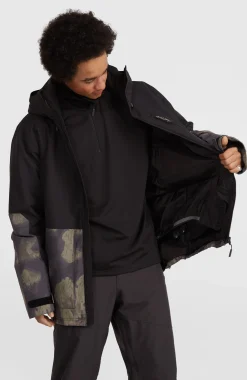 Homme O'Neill Vestes De Ski|Vestes De Snowboard-HommesVeste de ski O'Riginals Block| Noire