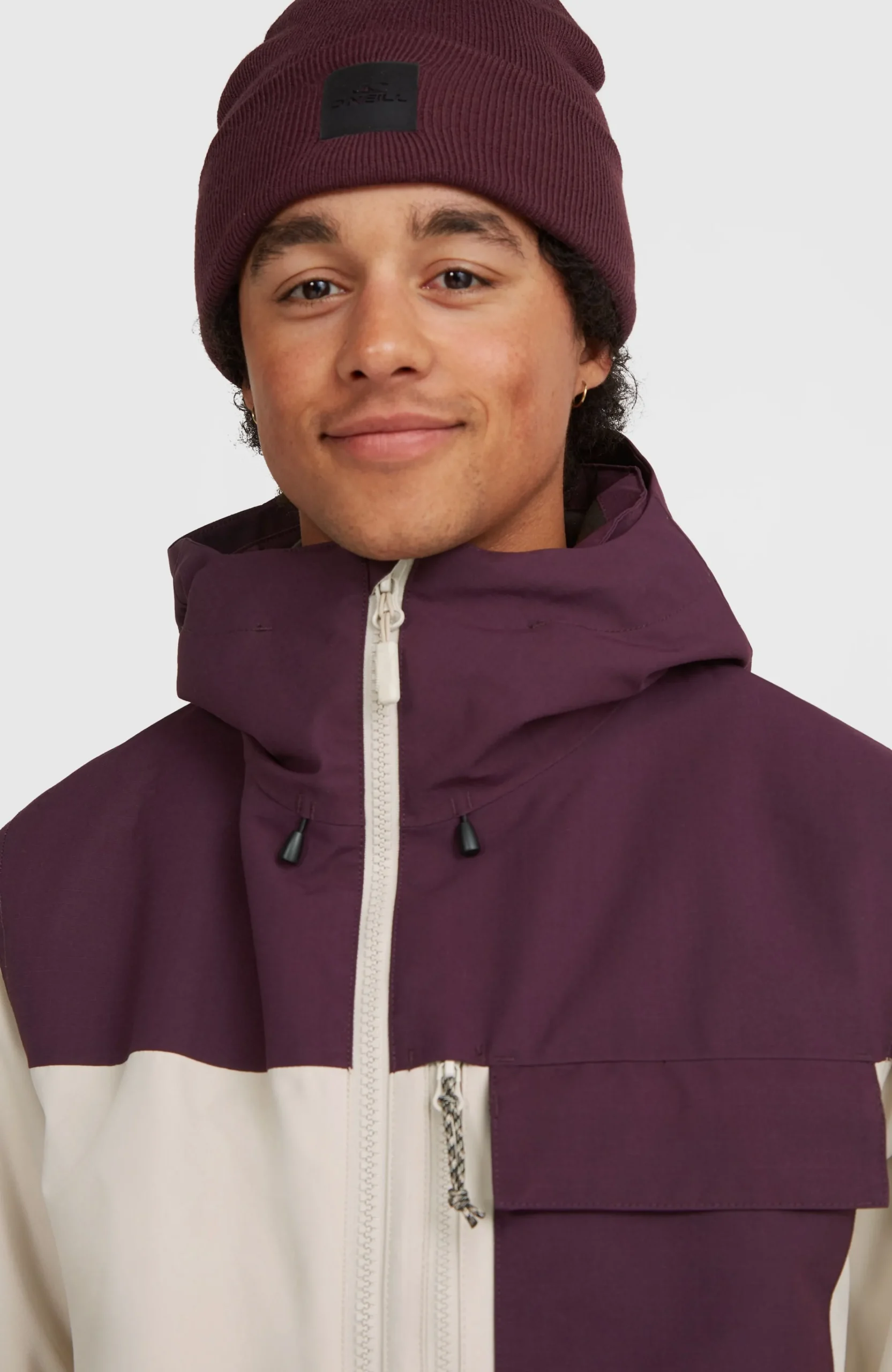 Homme O'Neill Vestes De Ski|Vestes De Snowboard-HommesVeste de ski Utility Hybrid| Beige Mix