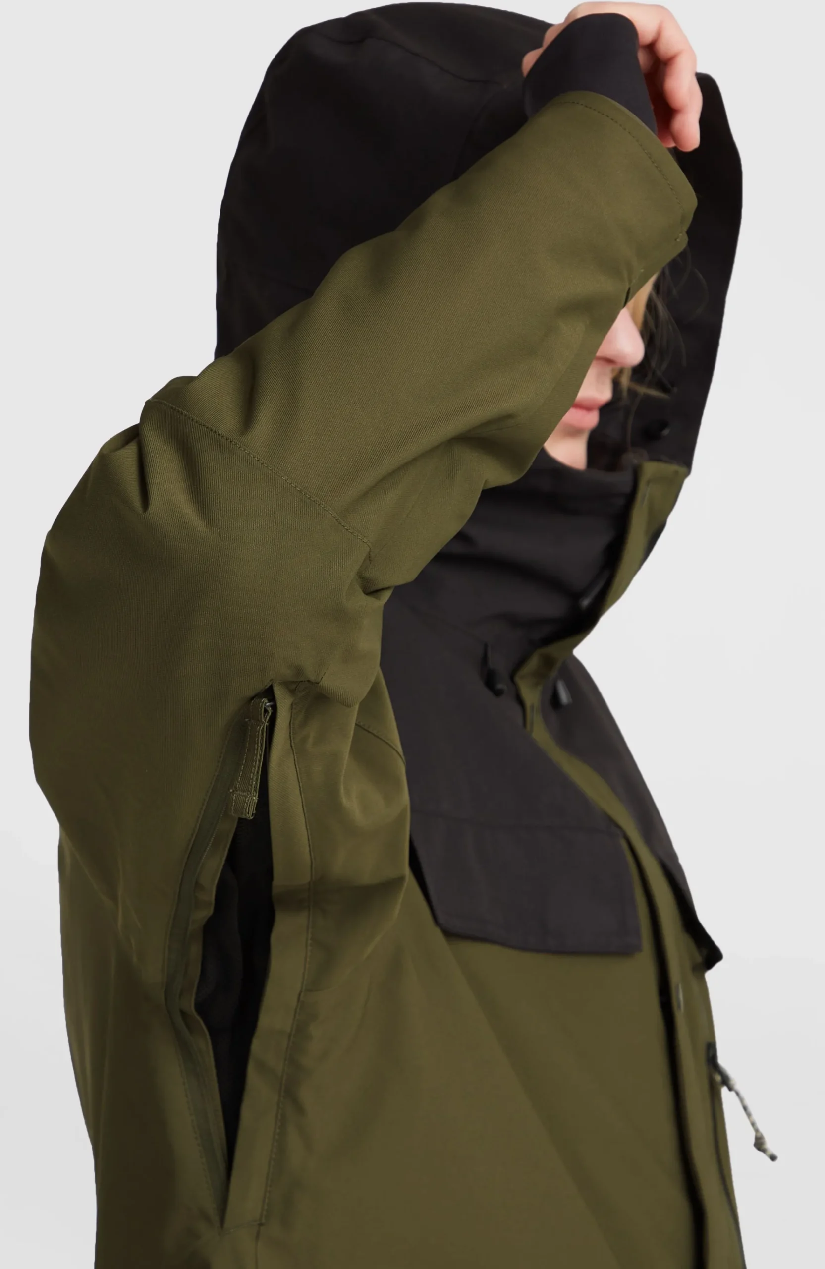 Homme O'Neill Vestes De Ski|Vestes De Snowboard-HommesVeste de ski Utility Pro Hybrid| Vert Mix