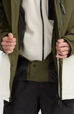 Homme O'Neill Vestes De Ski|Vestes De Snowboard-HommesVeste de ski Utility Pro Hybrid| Vert Mix