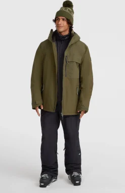 Homme O'Neill Vestes De Ski|Vestes De Snowboard-HommesVeste de ski Utility Hybrid| Vert