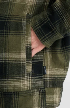 Homme O'Neill Vestes|Protection Anti-Uv-HommesVeste doublée en polaire| Vert