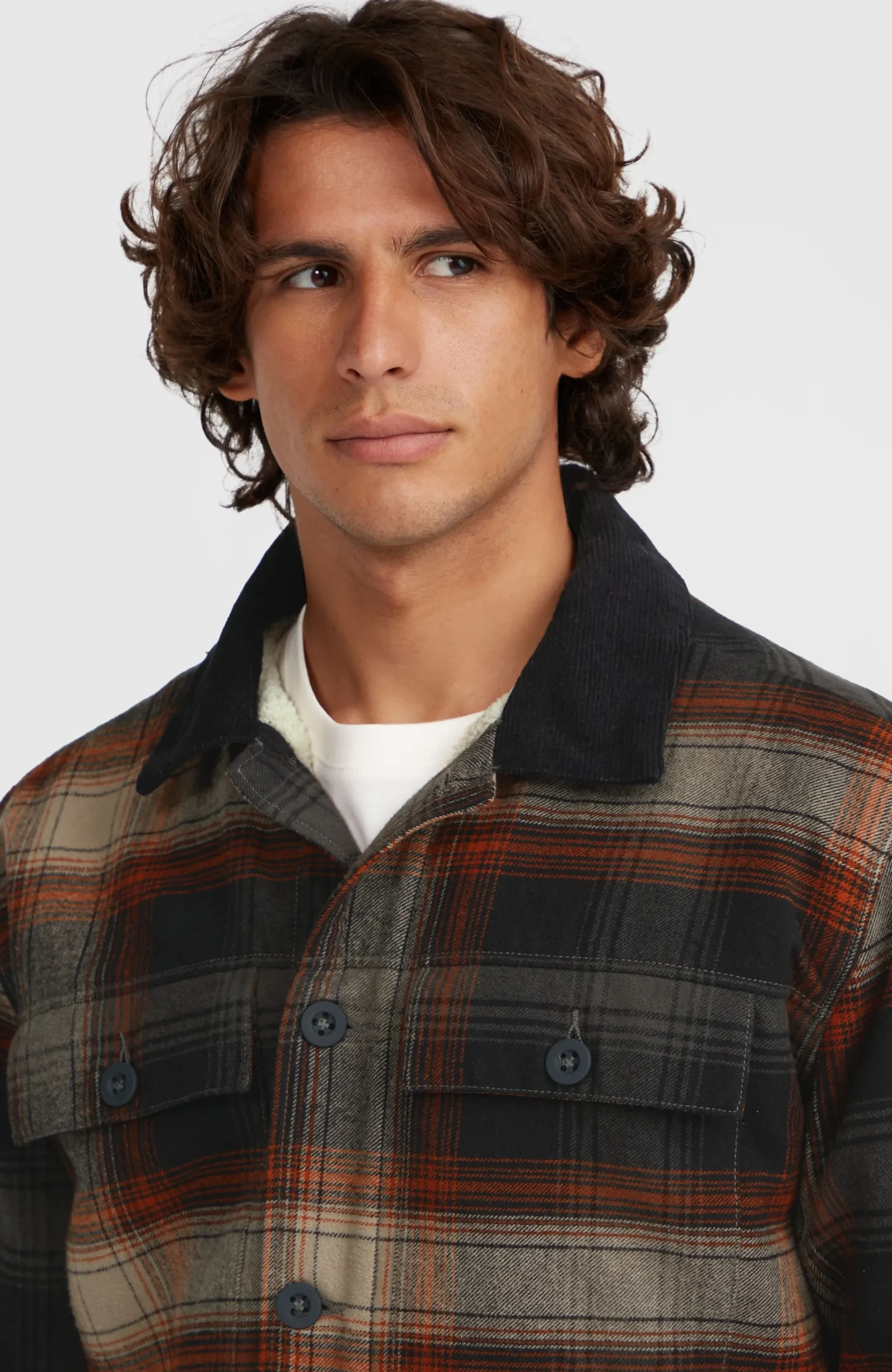 Homme O'Neill Vestes|Protection Anti-Uv-HommesVeste doublée en polaire| Gris