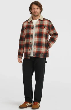 Homme O'Neill Vestes|Protection Anti-Uv-HommesVeste O'Riginals doublée en polaire| Rouge