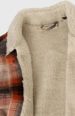 Homme O'Neill Vestes|Protection Anti-Uv-HommesVeste O'Riginals doublée en polaire| Rouge