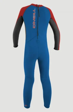 Enfant O'Neill Protection Anti-Uv-Reactor-2 2mm Back Zip Full Wetsuit| Bleu